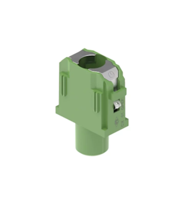 female insert, MIXO, 1MU, 1PE, crimp, 100A
