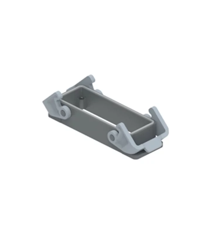 bulkhead mounting housing, size 104.27, T-TYPE /W plastic, 2 levers