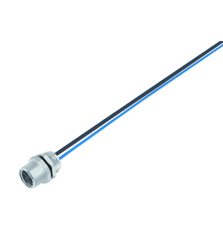 Female panel mount connector