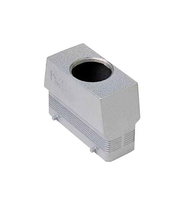 hood, size 104.27, C-TYPE alu, 4 pegs, 1xM40 top, extended terminal compartment