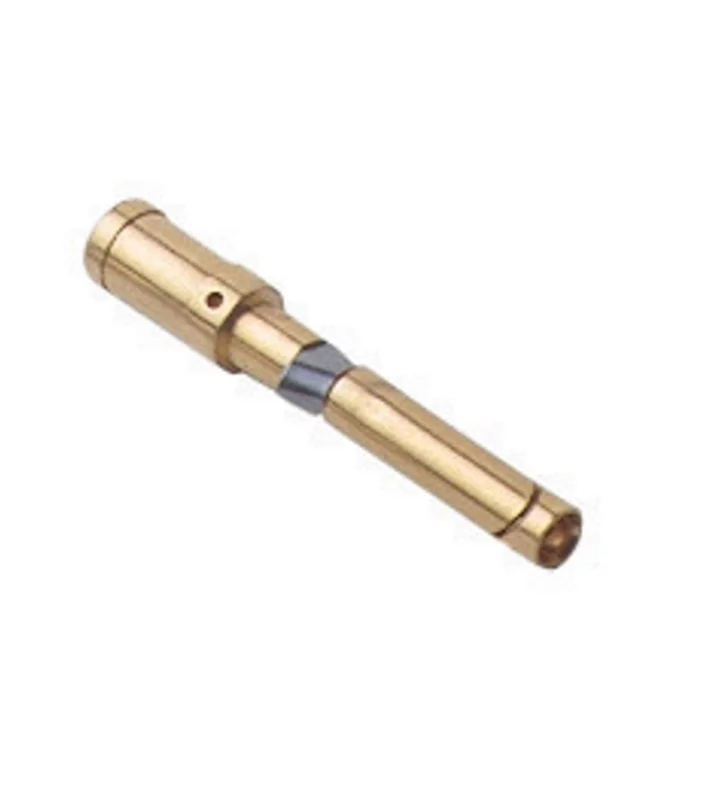 female contact, 1,0mm², gold 2µm, crimp, 10A, series CD