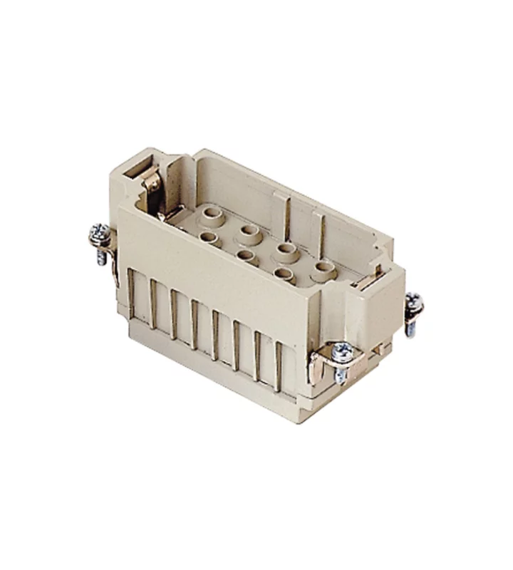 male insert, size 77.27, 12+2p+PE, crimp, 40+10A, 690+250V