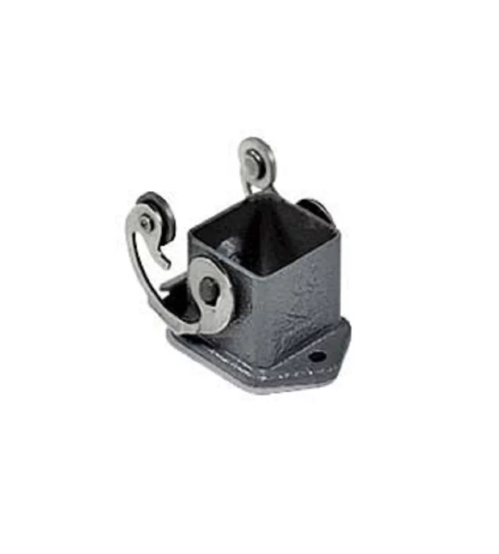 bulkhead mounting housing, size 21.21, E-Xtreme alu, 1 lever stainless steel