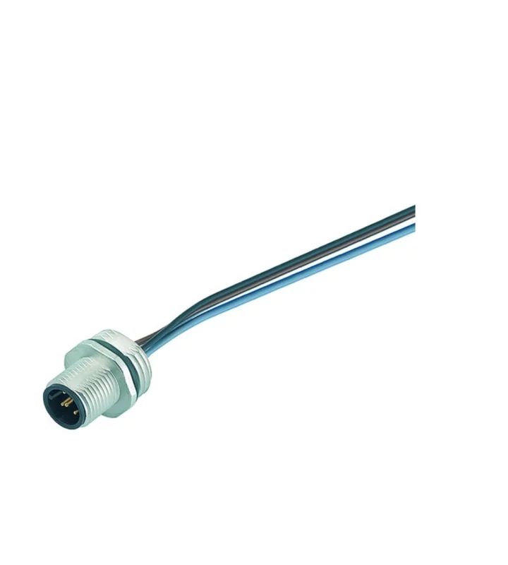 Male panel mount connector