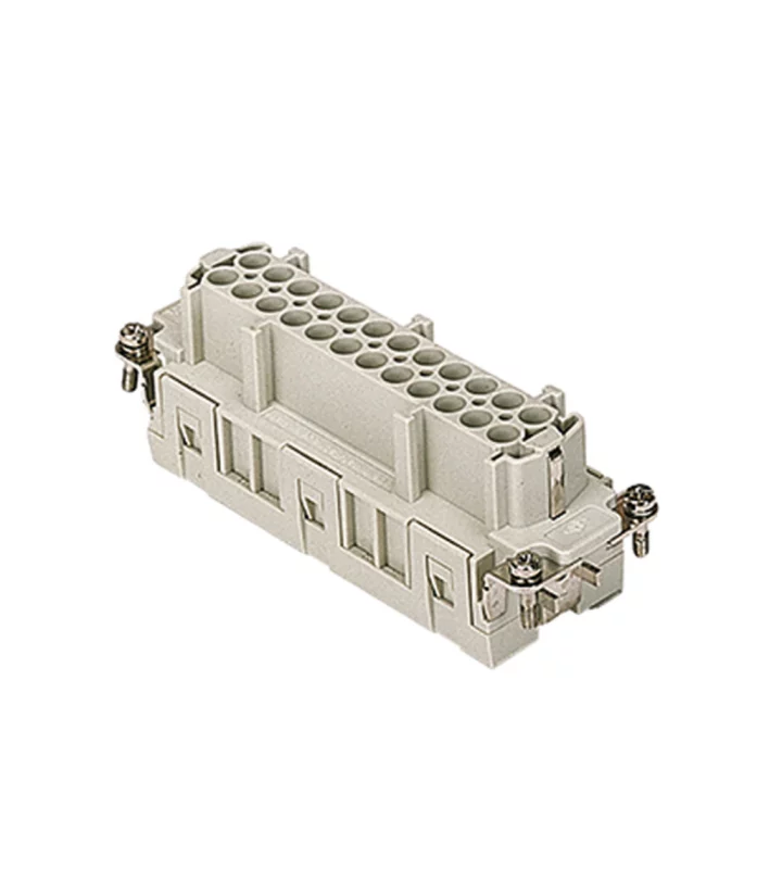 female insert, size 104.27, 24p+PE, crimp, 16A, 500V