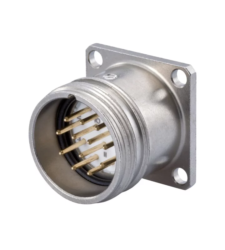 Panel Connector, Male Thread