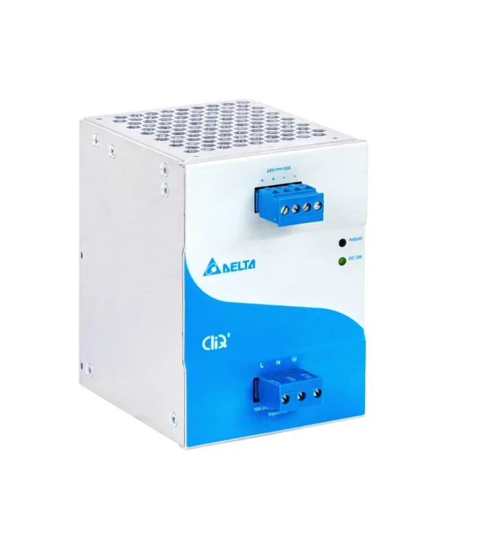 Power supply, 1Ph, 240W, DIN Rail, AC/DC, 24 Vdc, 10 A