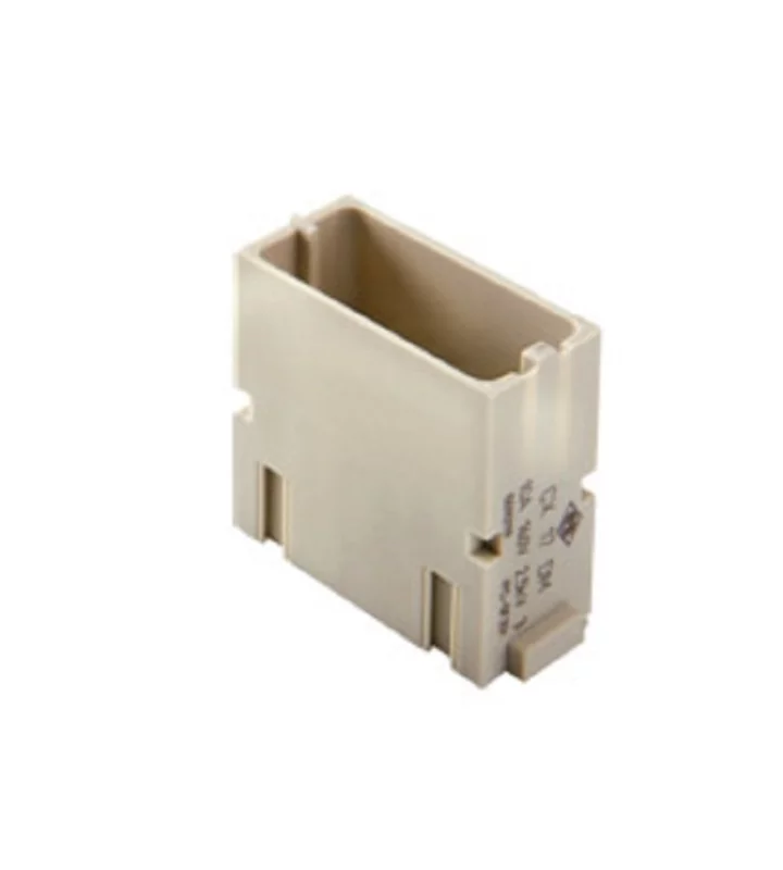 male insert, MIXO, 1MU, 17p, crimp, 10A, 160V