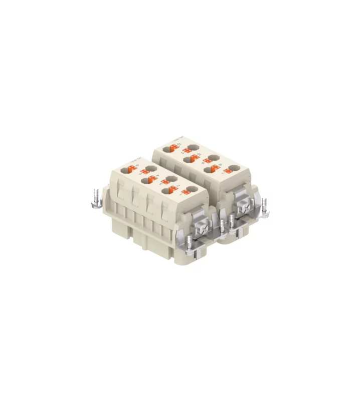 female insert, size 77.27, 6+PE, AXYR® push-in connection, 35A, 400/690V, no.7-12