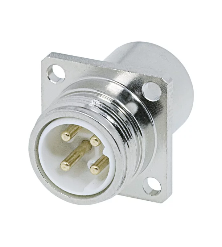 Panel Connector, Male Thread