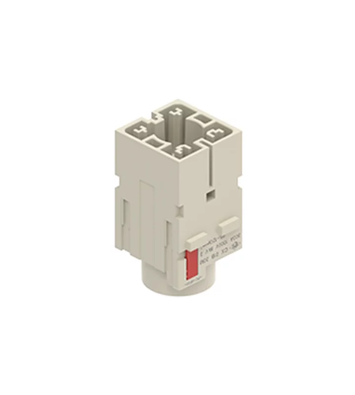 male insert, MIXO, 2MU, 1p, crimp, 300A, 1000V