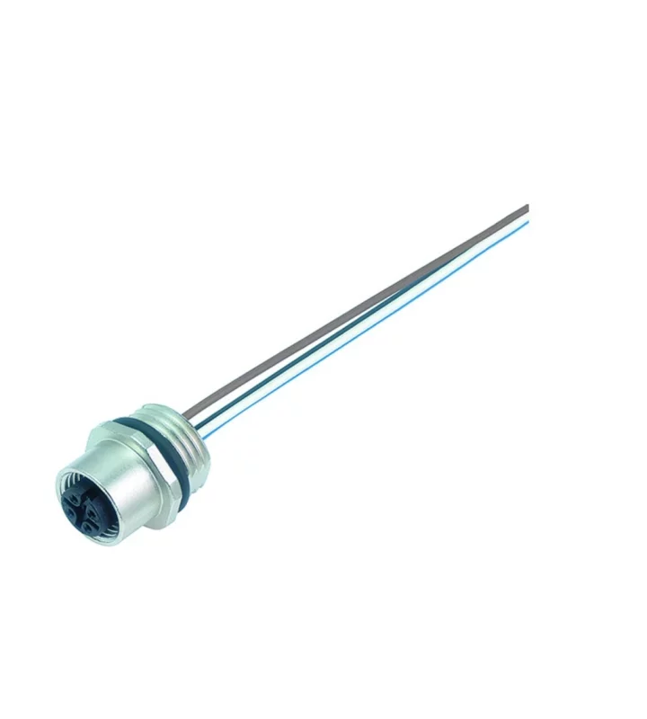 Female panel mount connector