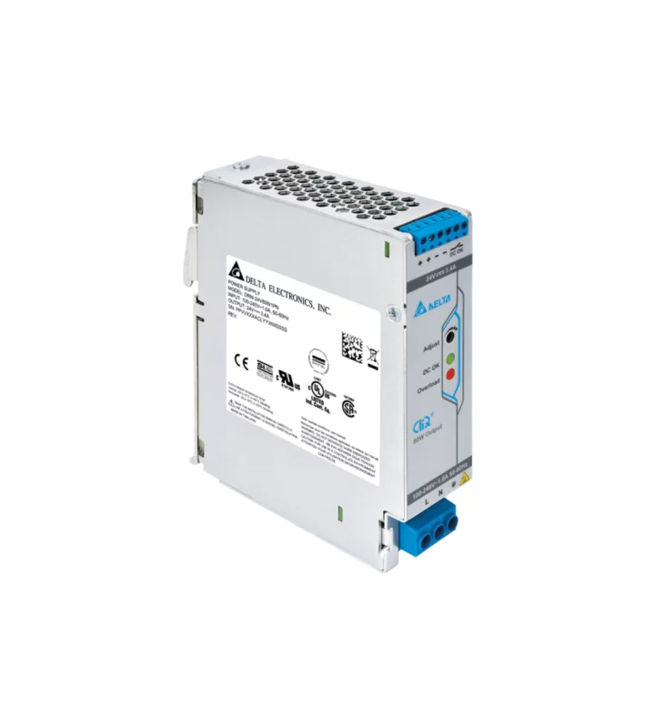 Power Supply, 1Ph, 82W, DIN Rail, AC/DC, 24 Vdc, 3,4 A