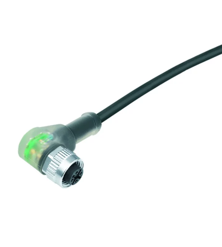Female angled connector