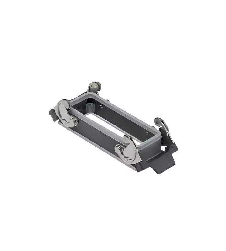 bulkhead mounting housing, size 104.27, E-Xtreme alu, 2 levers