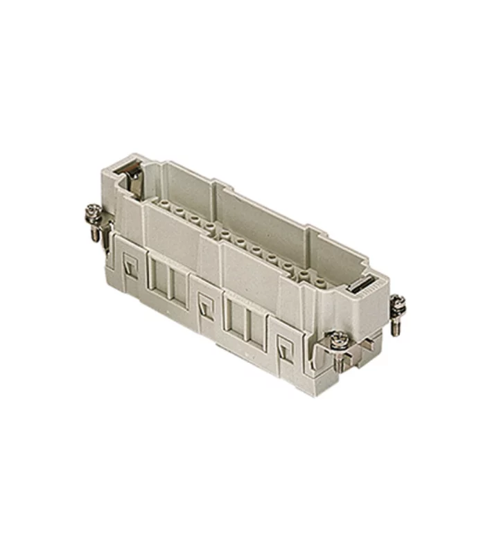 male insert, size 104.27, 24p+PE, crimp, 16A, 500V