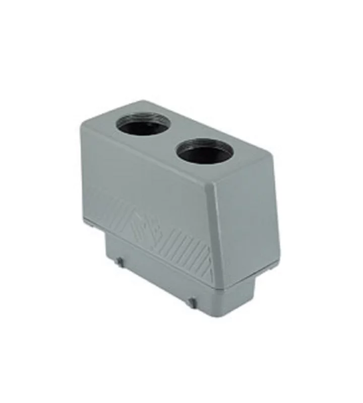 hood, size 104.27, BIG alu, 4 pegs, 2xM40 top, extended terminal compartment