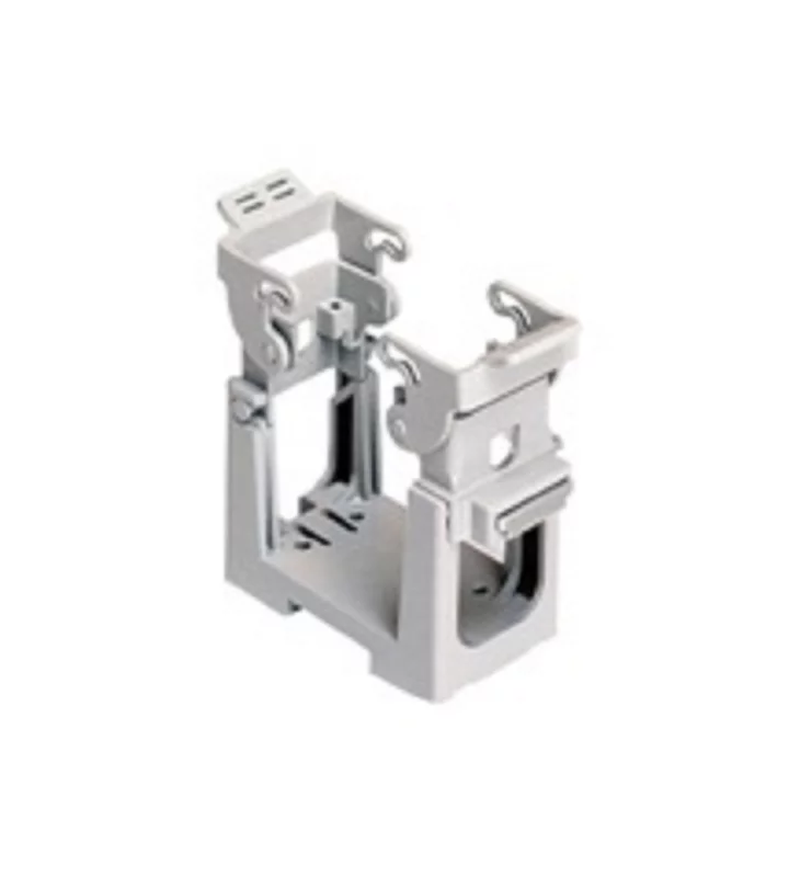 connector carrier, size 57.27, COB plastic, 2 levers, for mounting on DIN rail