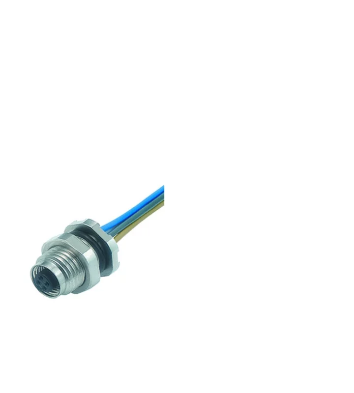 Female panel mount connector