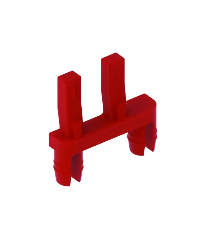 coding pin, plastic, 16 coding possibilities, for MIXO ONE, red