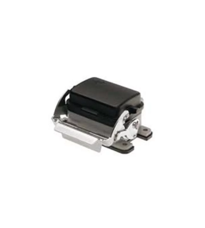 bulkhead mounting housing, size 44.27, V-TYPE alu, 1 lever, spring cover