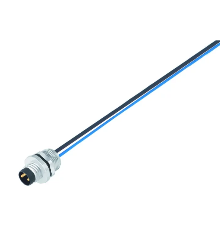 Male panel mount connector