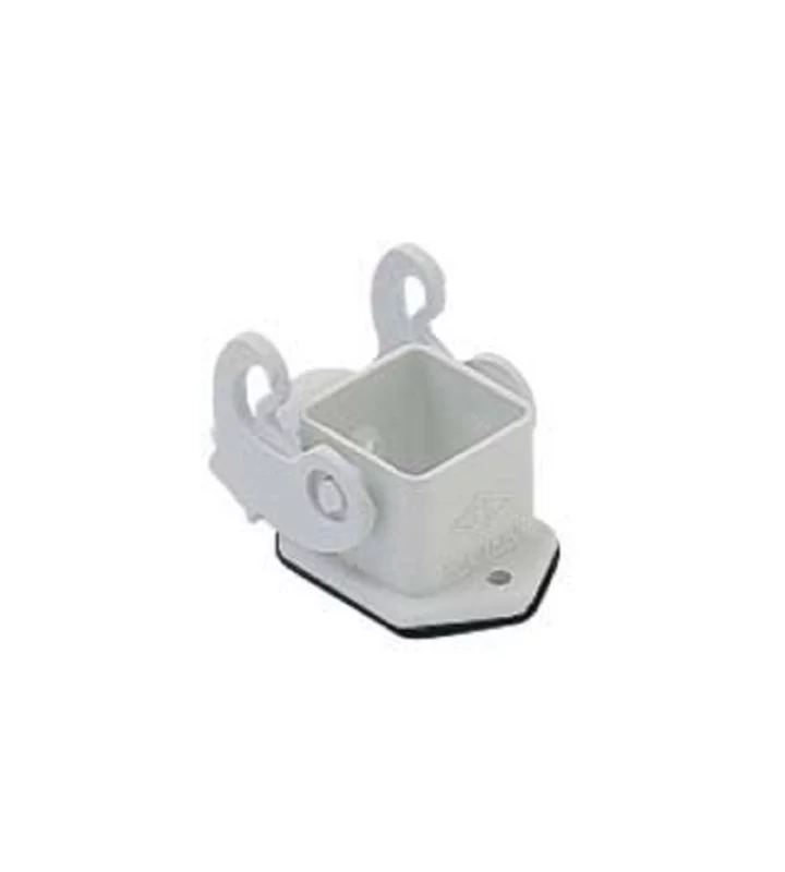 bulkhead mounting housing, size 21.21, CK plastic, 1 lever stainless steel