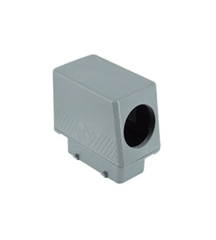 hood, size 77.27, BIG alu, 4 pegs, 1xM40 side, extended terminal compartment