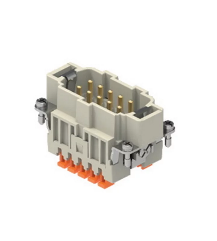 male insert, size 57.27, 10p+PE, SQUICH, 16A, 500V, HNM