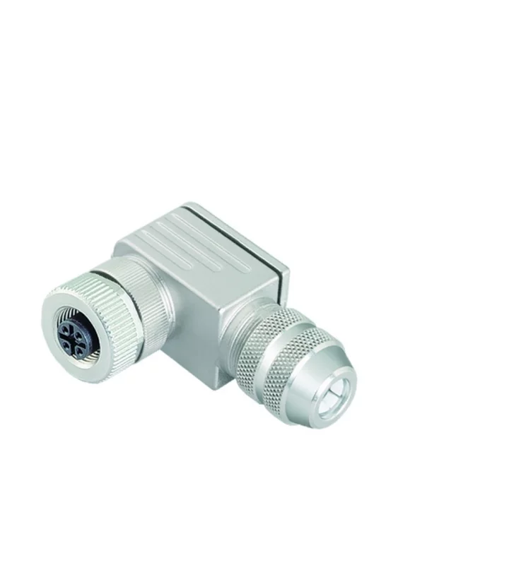 Female angled connector