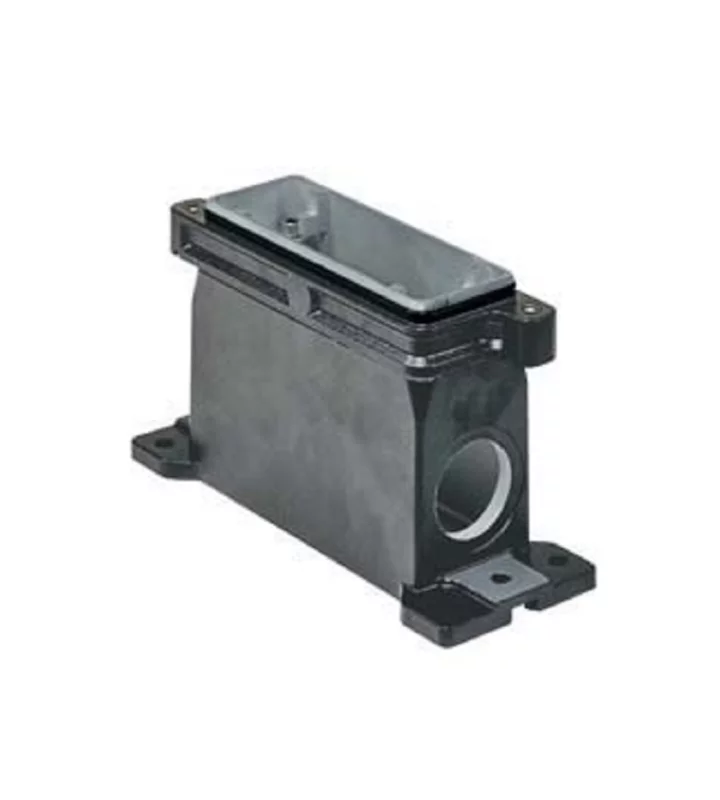 surface mounting housing, size 104.27, IP68 E-Xtreme alu, screw locking, 2xM40 side