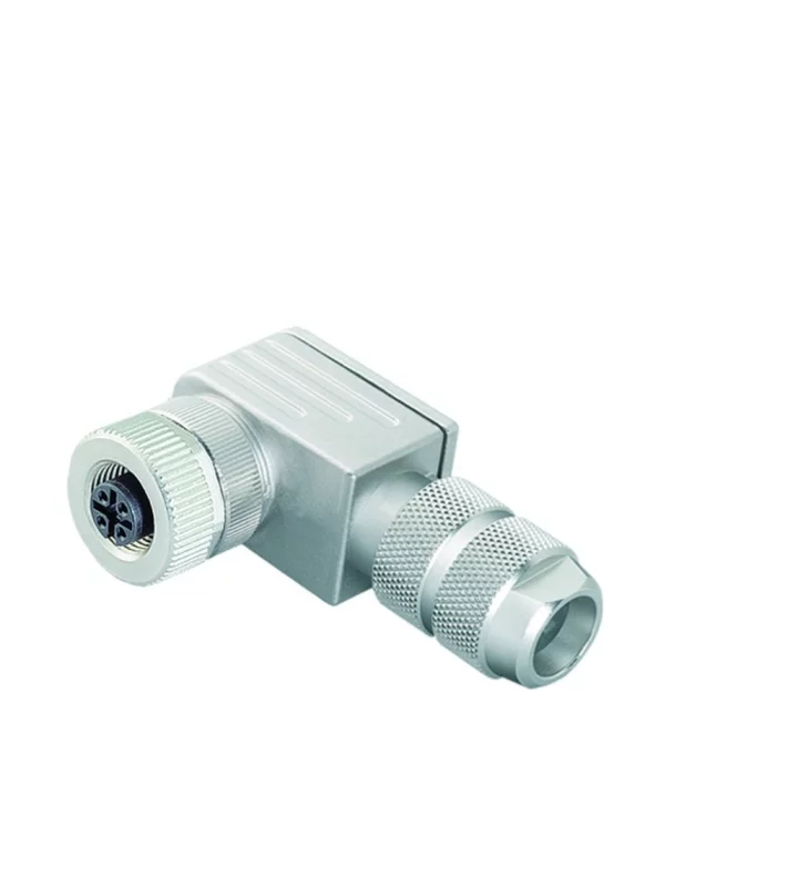 Female angled connector