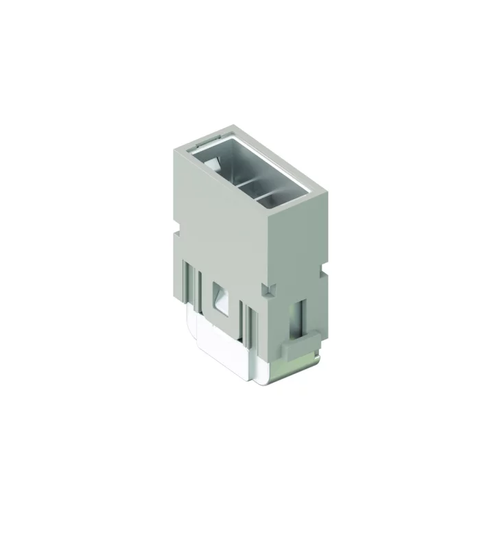 male insert, MIXO, 8p, crimp, 5A, 50V, gigabit