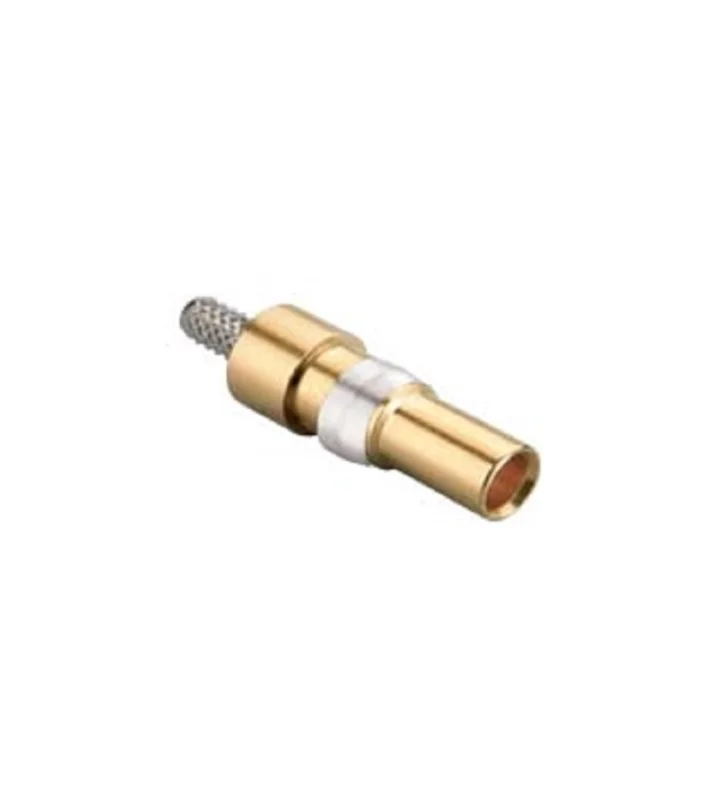 female contact, gold, crimp, COAX 50ohm