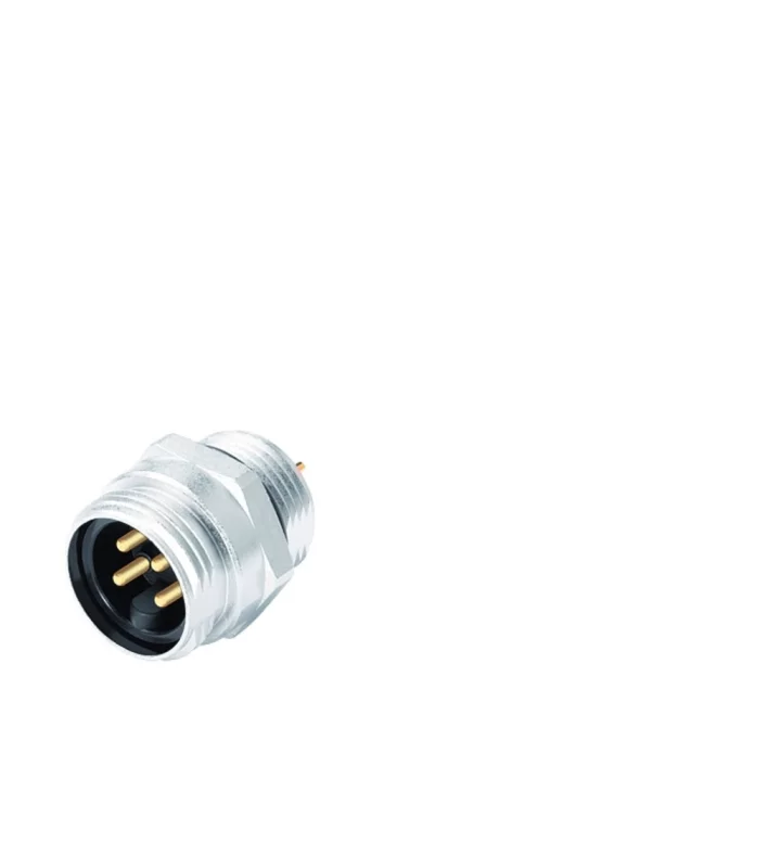Male panel mount connector