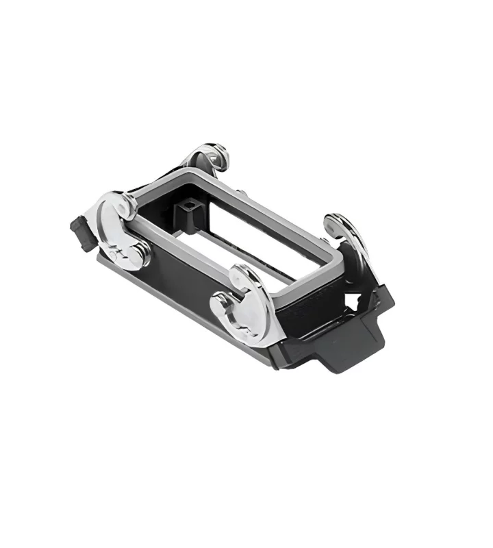 bulkhead mounting housing, size 77.27, W-TYPE alu, 2 levers