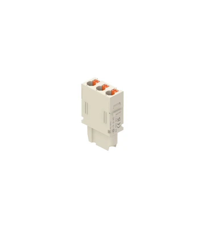female insert, MIXO, 1MU, 3p,  AXYR® push-in connection, 40A, 690V