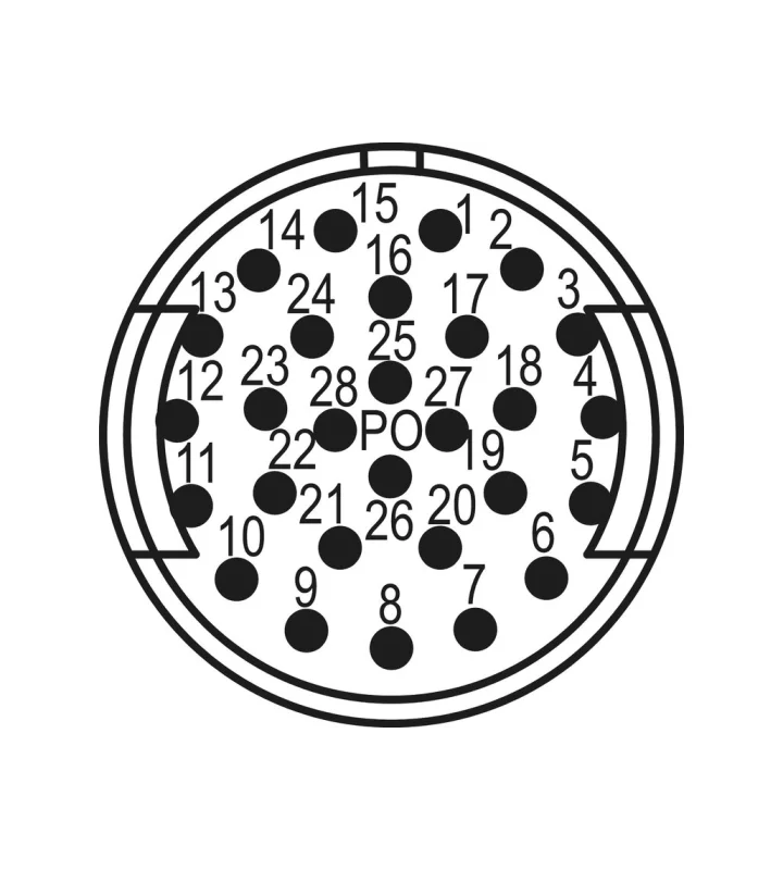 Inserts 28-pole