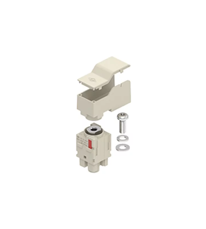 female insert, MIXO, 2MU, 1p, screw, 300A, 1000V