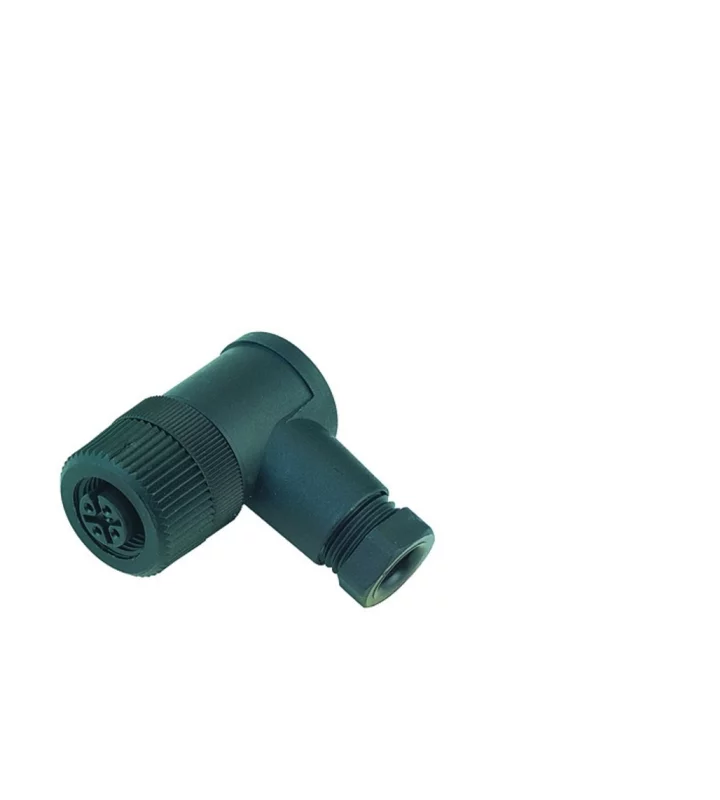 Female angled connector