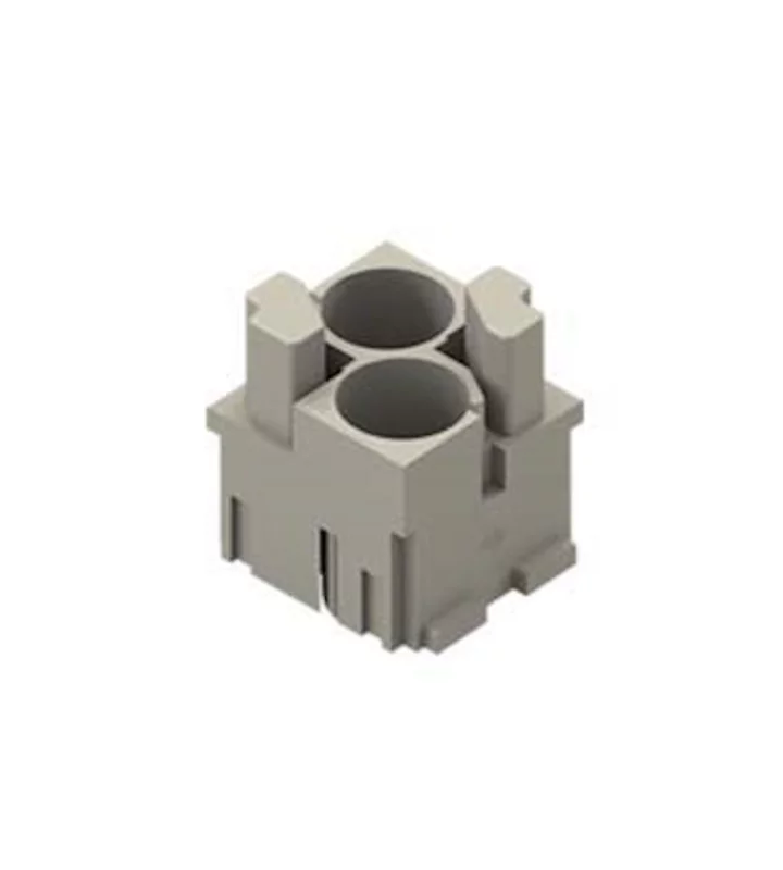 adaptor, MIXO, 2MU, crimp, for 2xBUS or 2xCOAX female