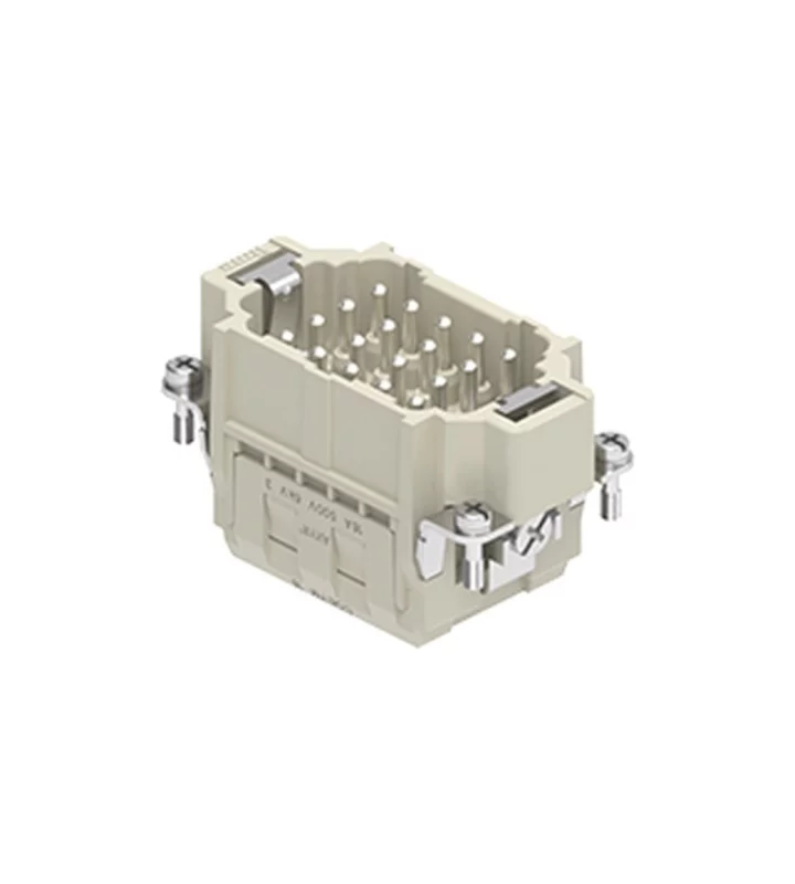 male insert, 57.27, 18+PE, AXYR® push-in connection, 16A, 500V