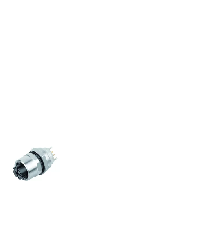 Female panel mount connector
