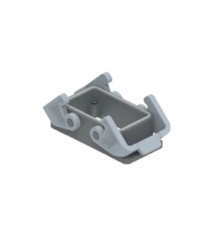 bulkhead mounting housing, size 57.27, T-TYPE /W plastic, 2 levers