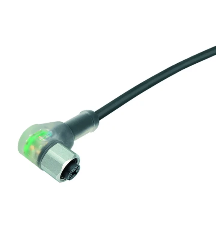 Female angled connector
