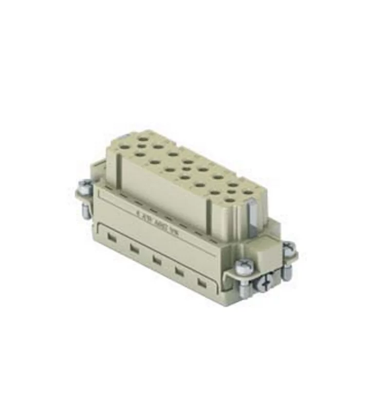 female insert, size 66.16, 16p+PE, crimp, 16A, 250V