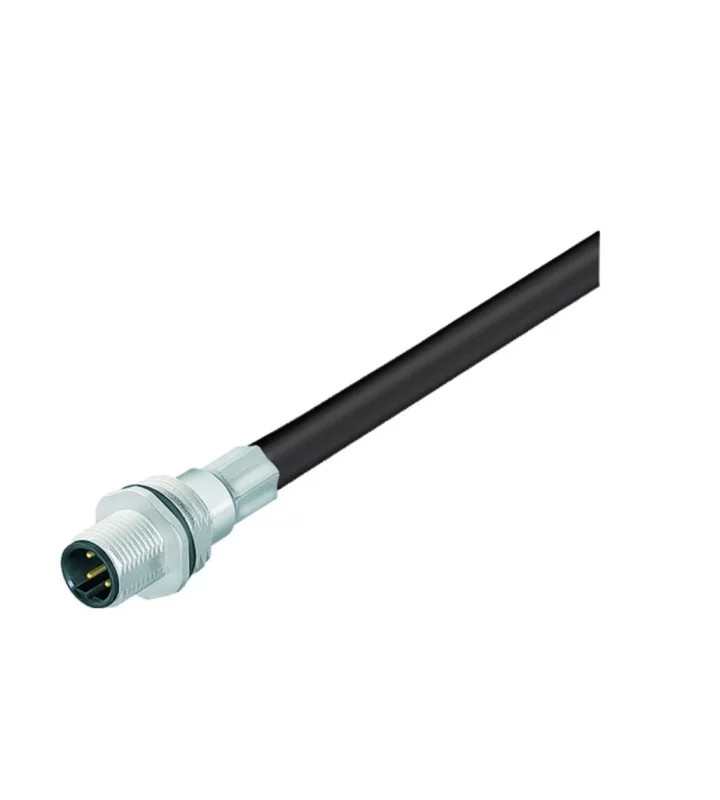 Male panel mount connector