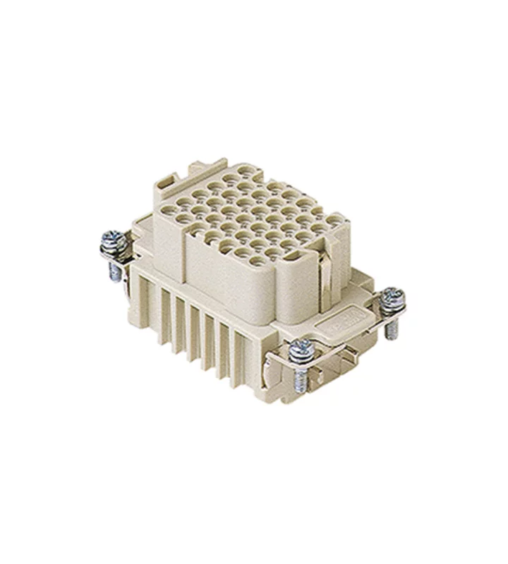 female insert, size 57.27, 42p+PE, crimp, 10A, 250V