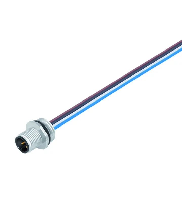 Male panel mount connector