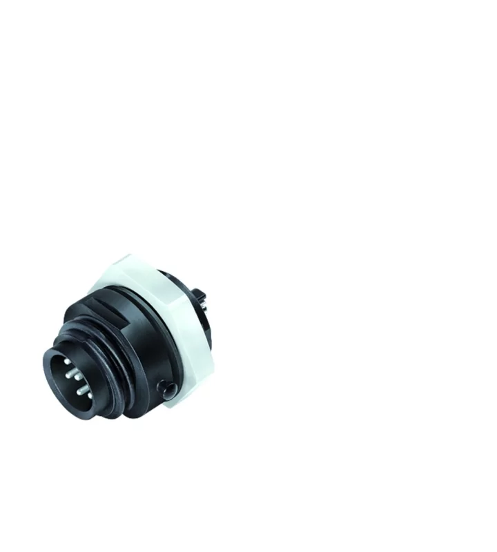 Male panel mount connector